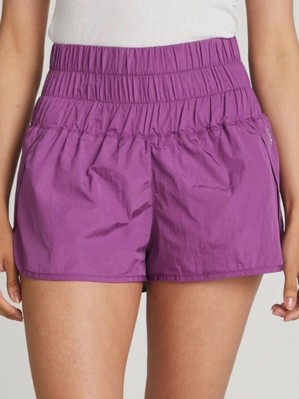 Free People Movement the way home shorts in Fuschia